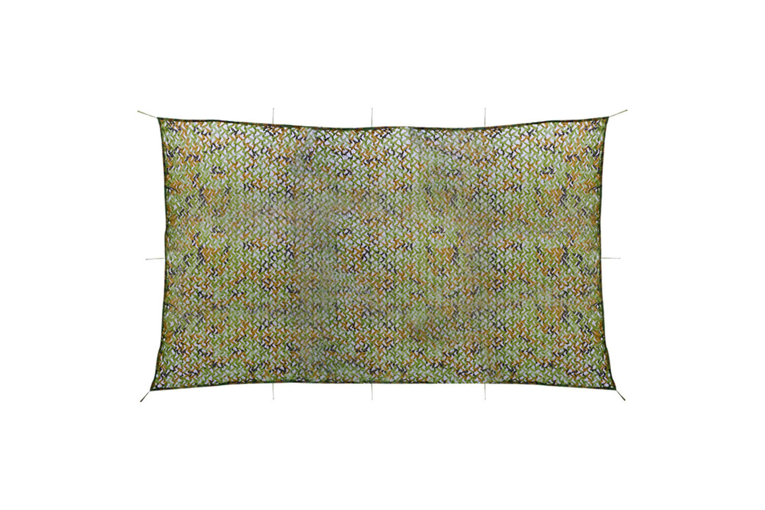 Vidaxl 135883 Camouflage Net With Storage Bag 2x7 M Green-2