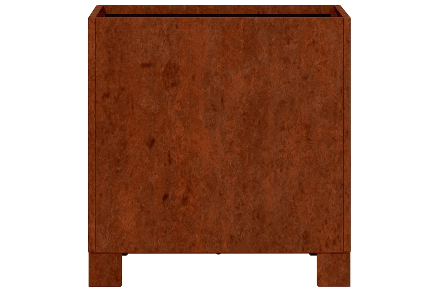 vidaXL 823678 Planter With Legs Rusty 32x30x33cm Corten Steel-4
