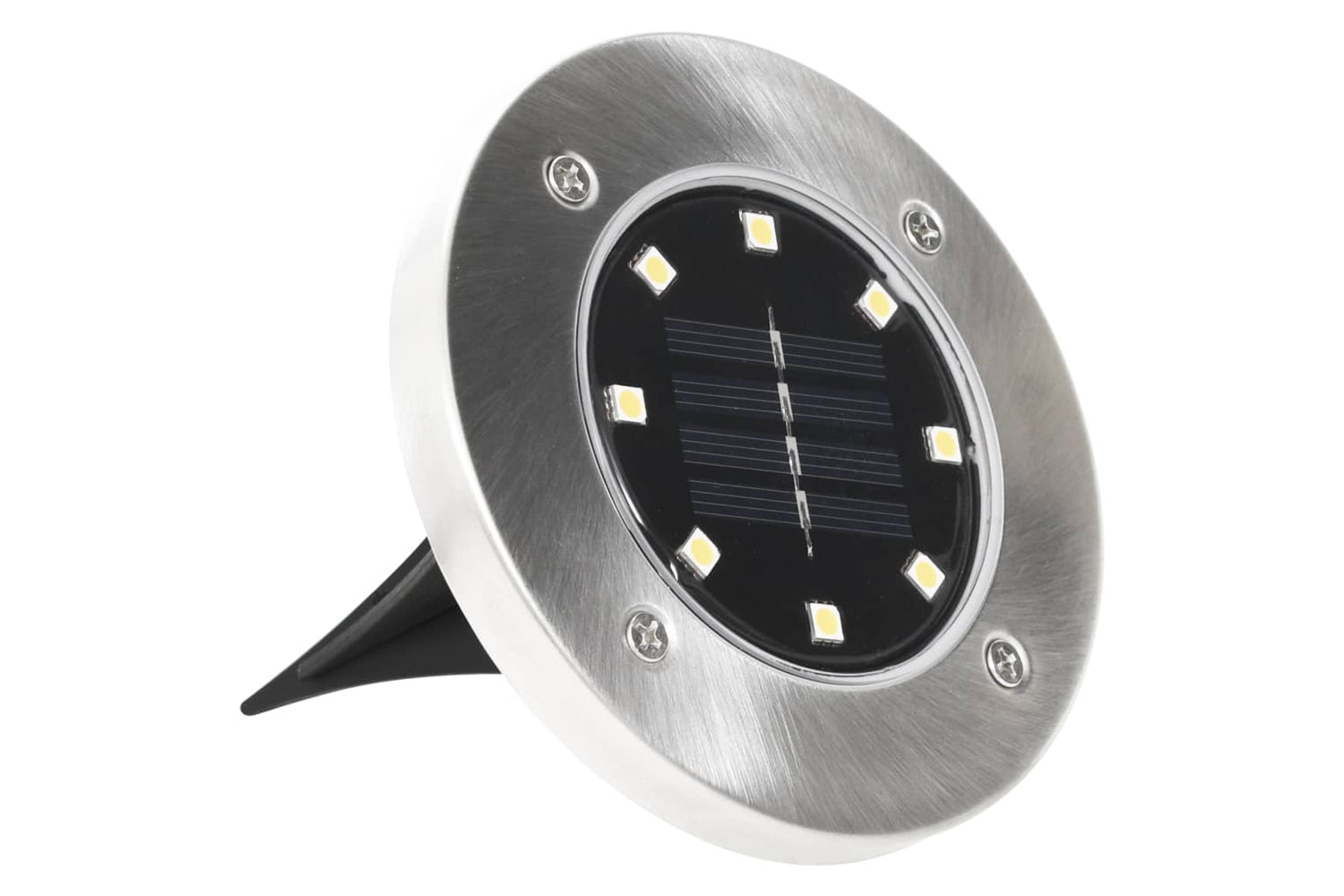 Vidaxl 44416 Solar Ground Lights 8 Pcs Led Lights White-4
