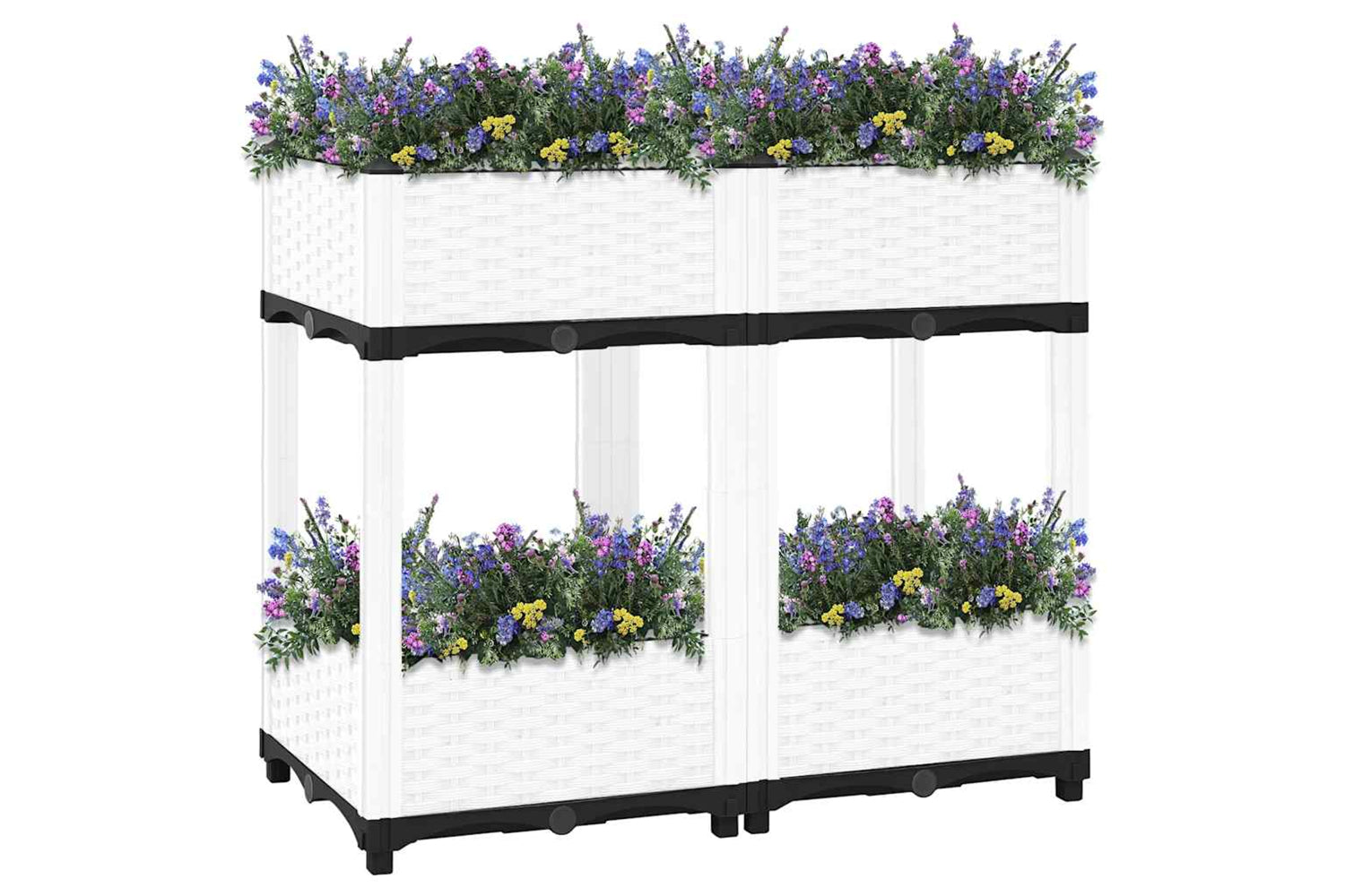 vidaXL Raised Bed 80x40x71cm Polypropylene-2