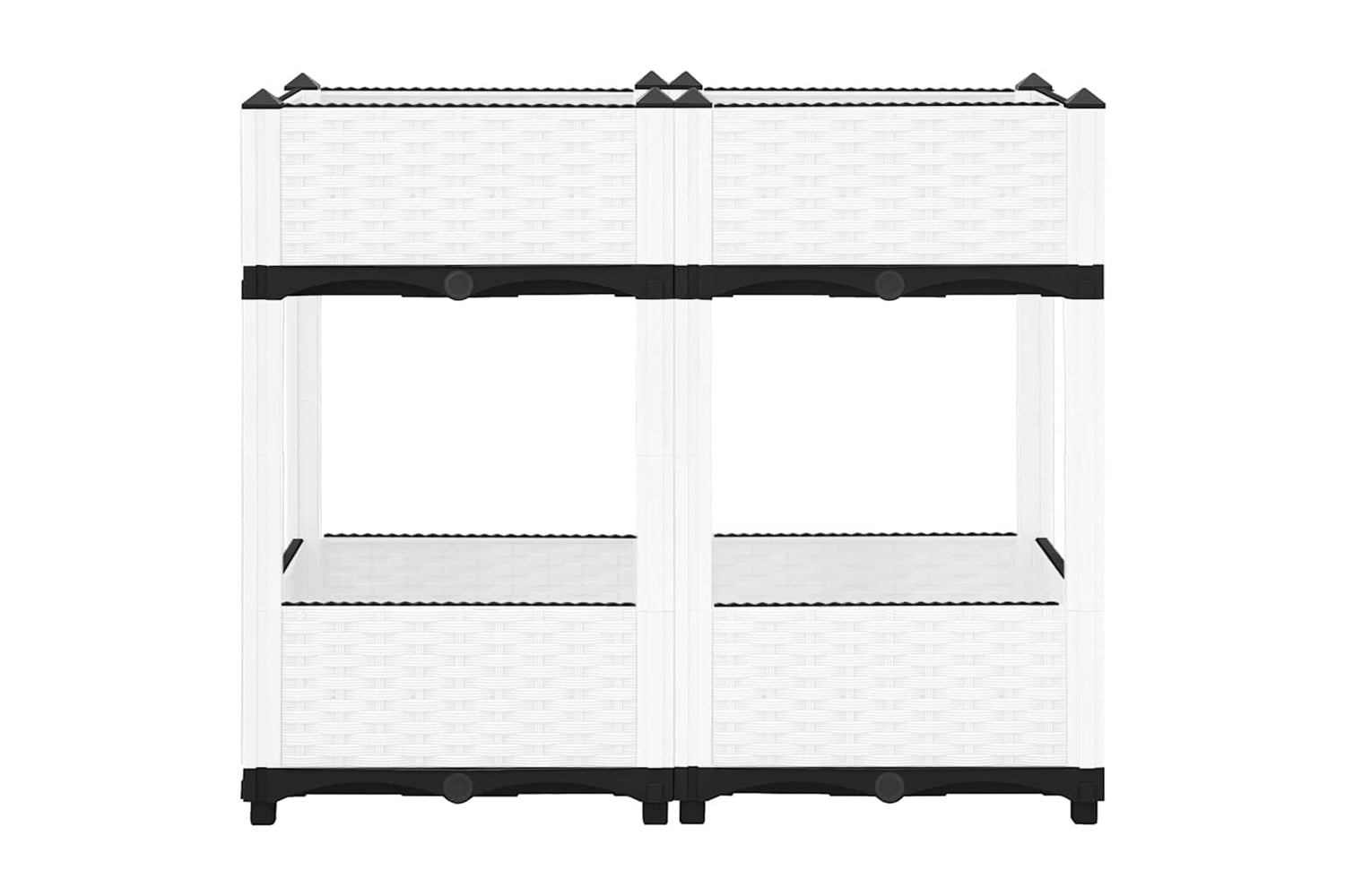vidaXL Raised Bed 80x40x71cm Polypropylene-3