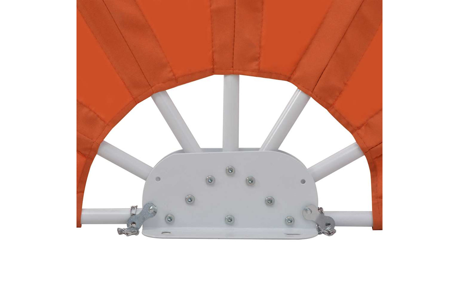 vidaXL 44579 Collapsible Terrace Side Awning Terracotta 160cm-7