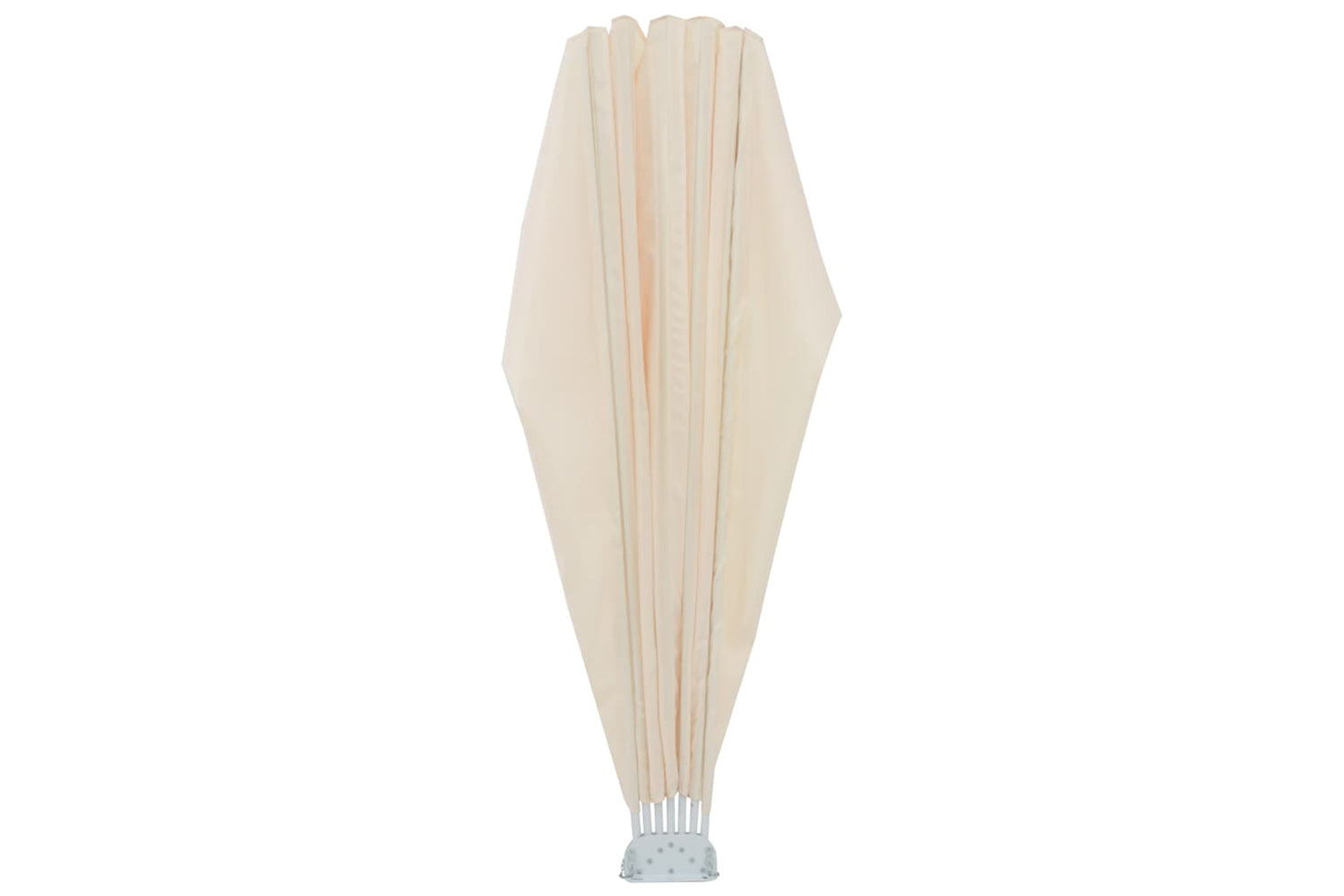 vidaXL 44578 Collapsible Terrace Side Awning Cream 200cm-5