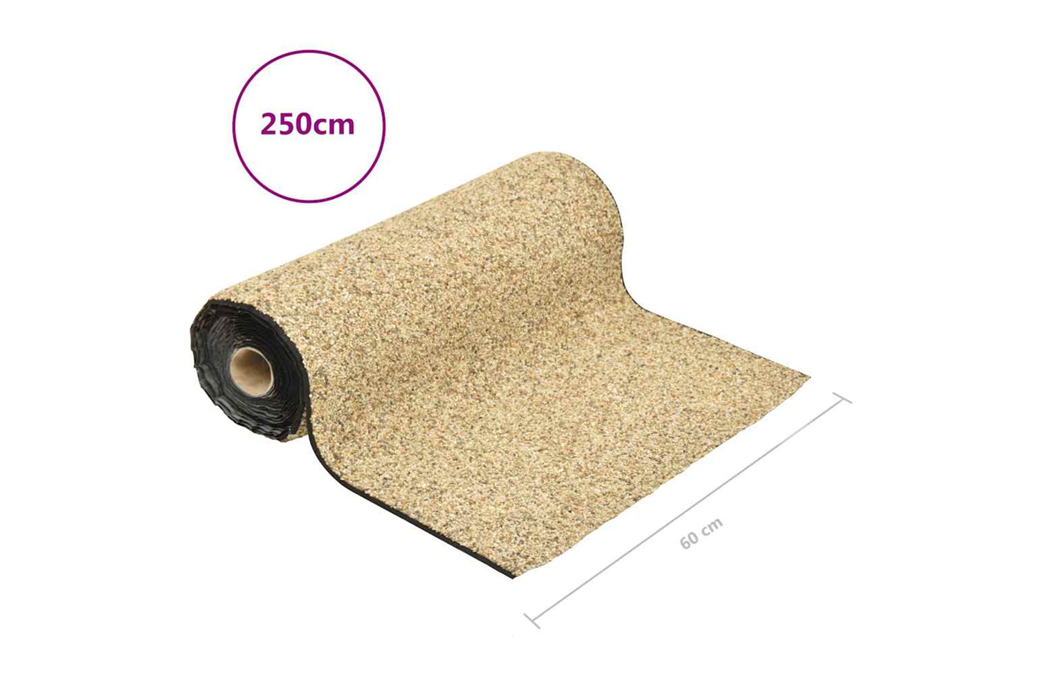 vidaXL 149522 Stone Liner Natural Sand 250x60cm-6