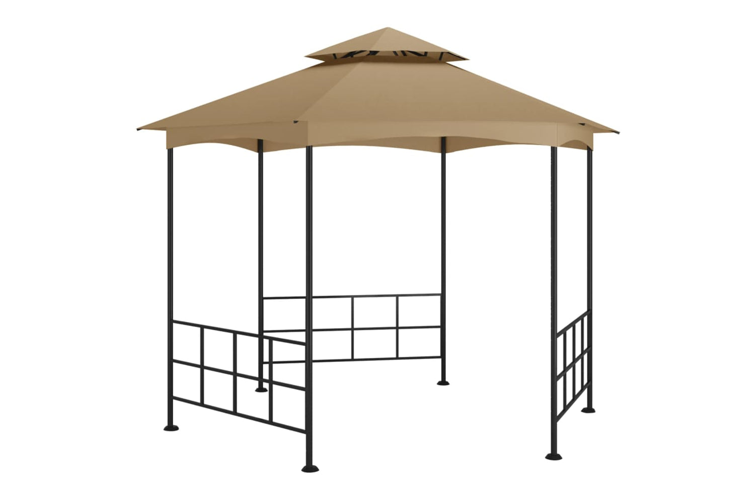 Vidaxl 313932 Gazebo With Sidewalls 3.1x2.7 M Taupe-4