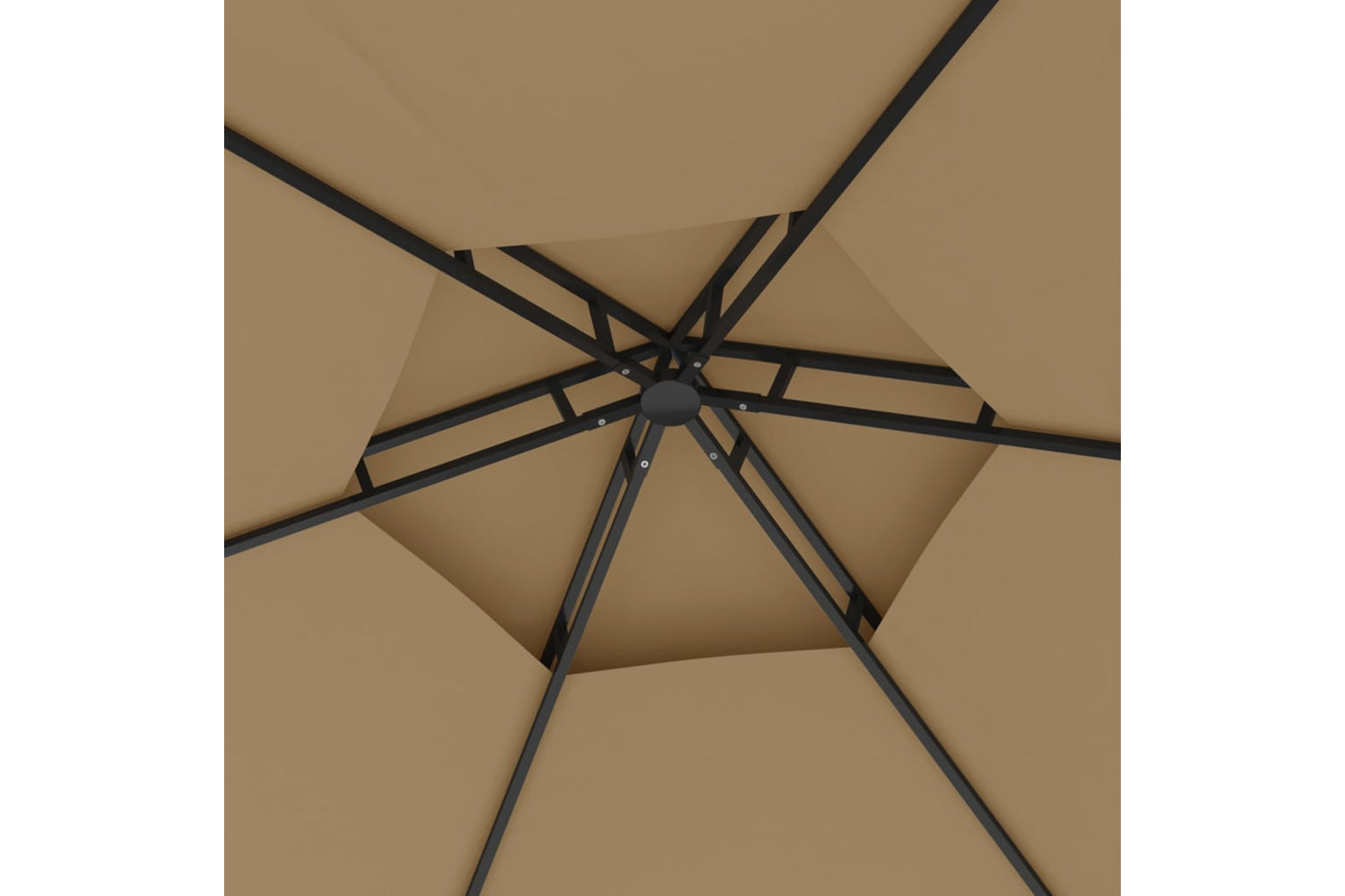 Vidaxl 313932 Gazebo With Sidewalls 3.1x2.7 M Taupe-5