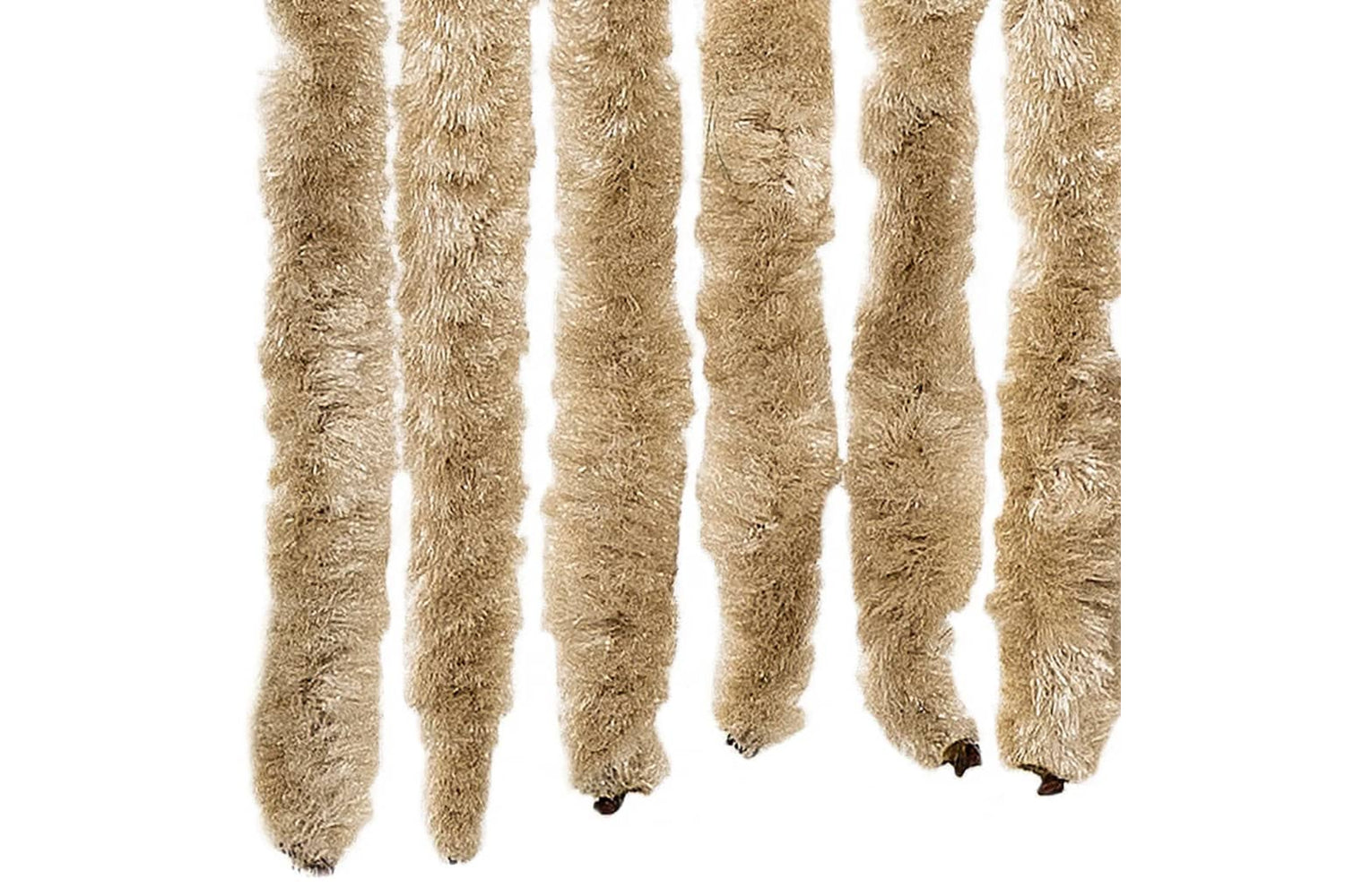 vidaXL Insect Curtain Beige 90x200cm Chenille-4