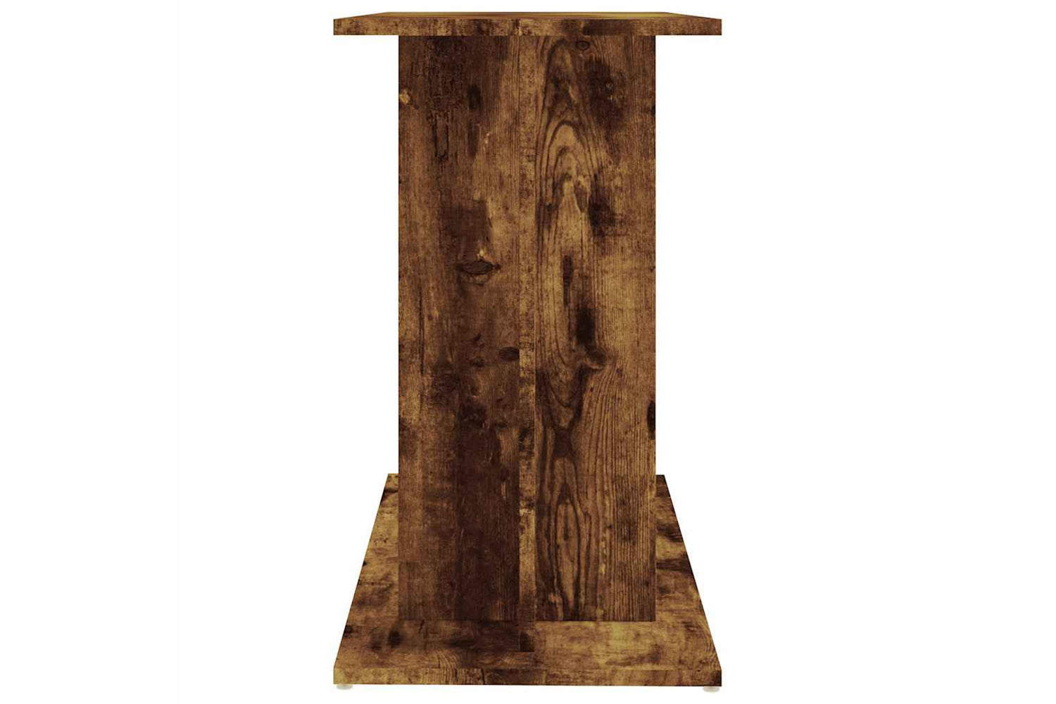vidaXL 833580 Aquarium Stand Smoked Oak 80x35x60cm Engineered Wood-4