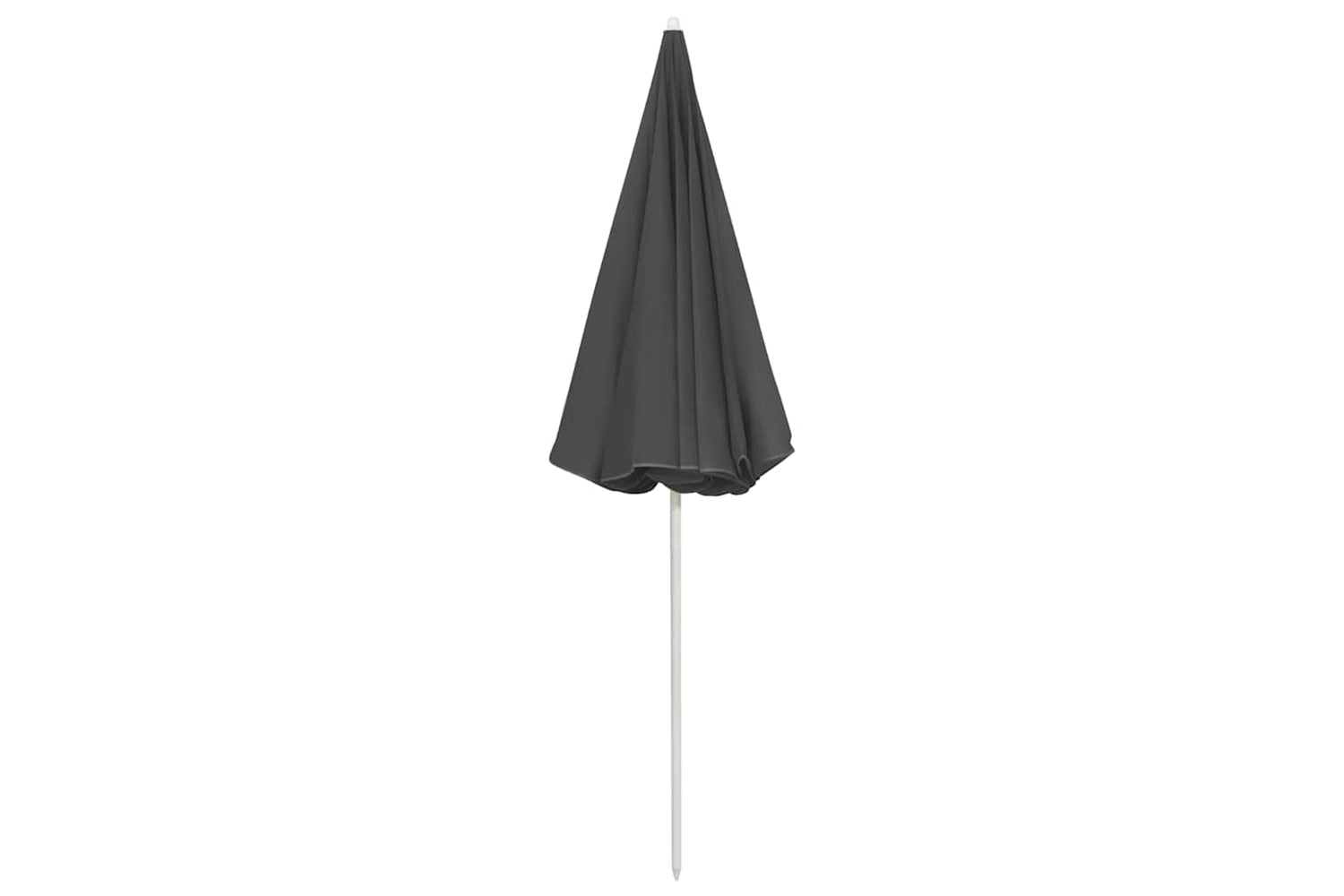 vidaXL 314706 Beach Umbrella Anthracite 240cm-4