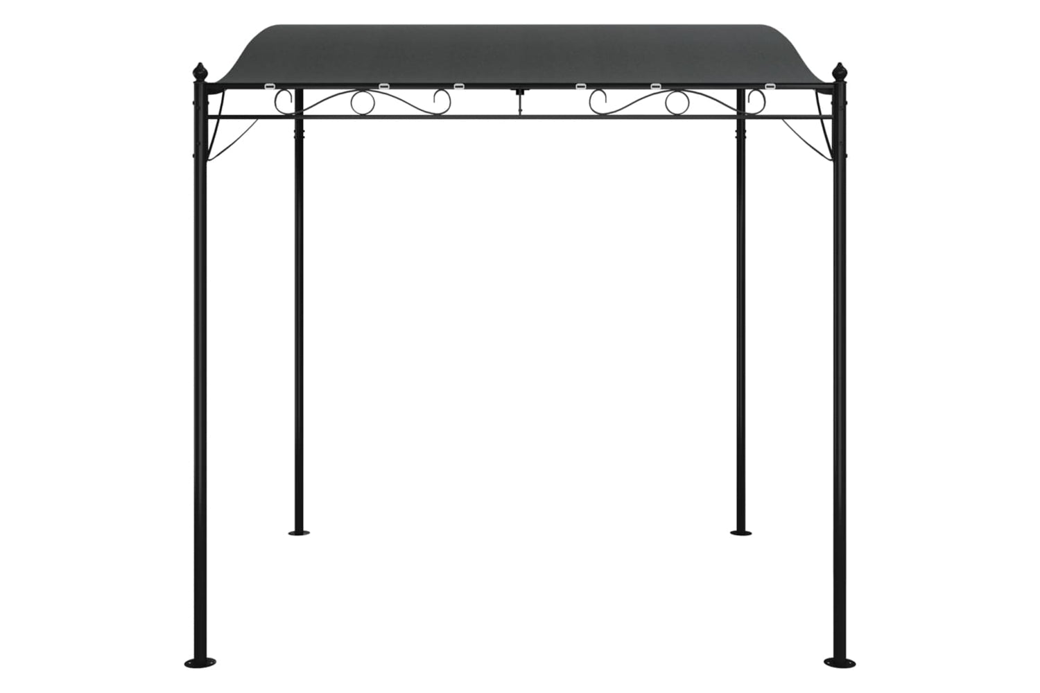 Vidaxl 362392 Canopy Anthracite 2x2.3 M 180 G/mâ² Fabric And Steel-2