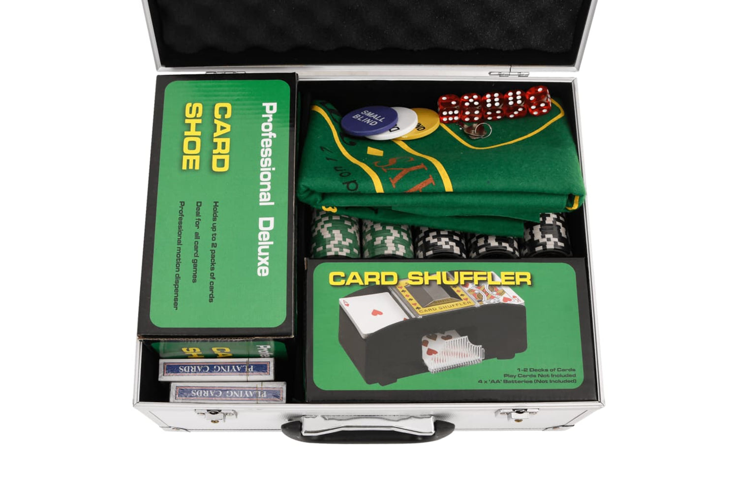 vidaXL 80411 Poker Chip Set 300 Pcs 11.5 G-6