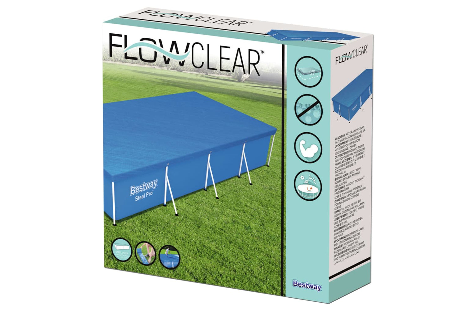 Bestway 92079 Pool Cover Flowclear 400x211 Cm-4