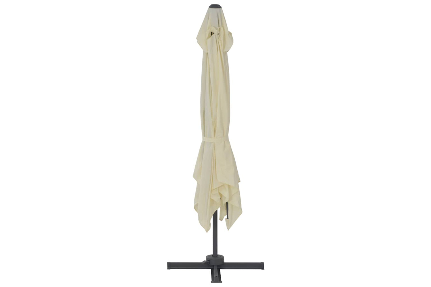 vidaXL 44632 Cantilever Umbrella With Aluminium Pole 300x300cm Sand-5