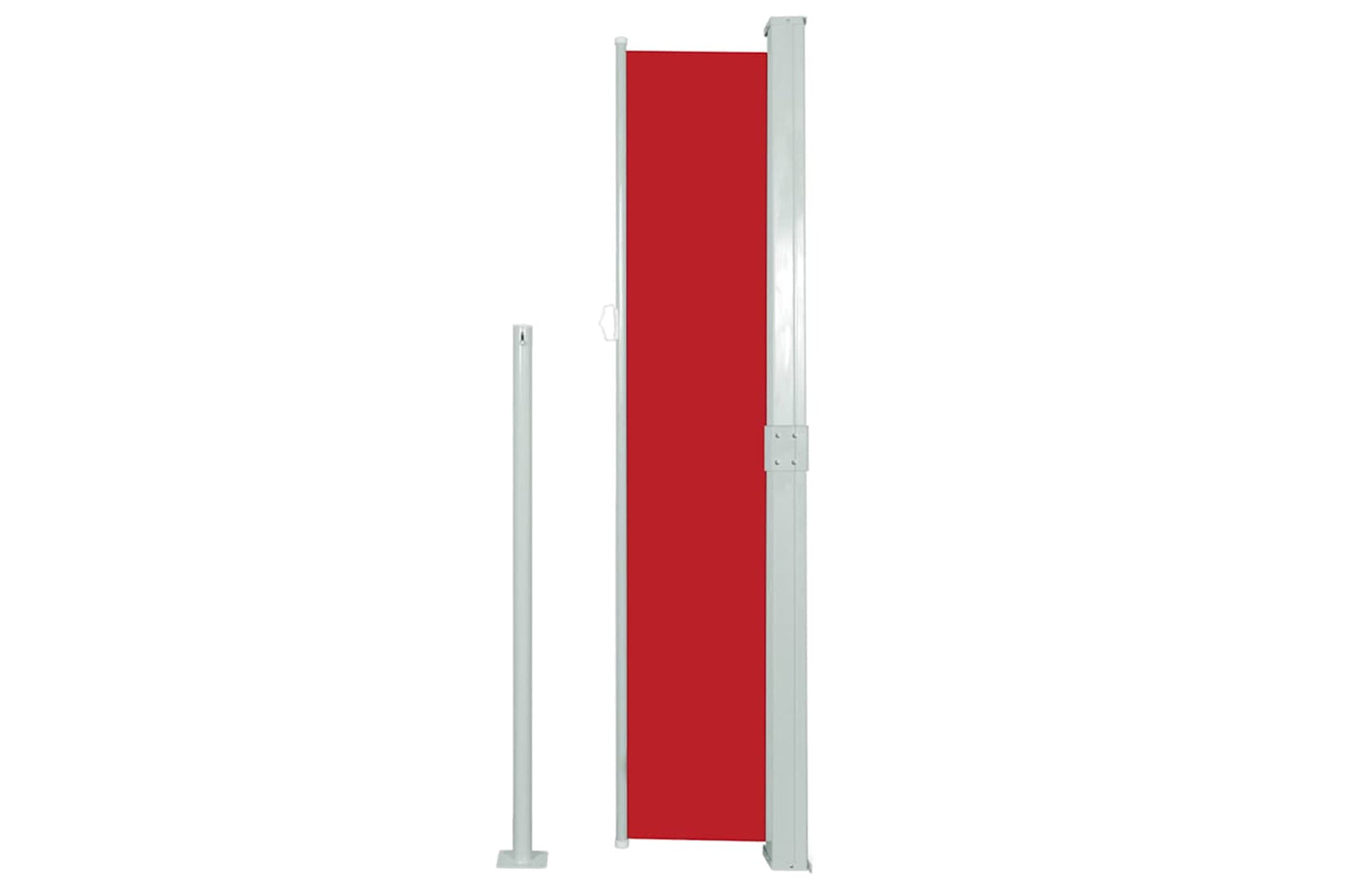 vidaXL 45356 Retractable Side Awning 140 X 300cm Red-4