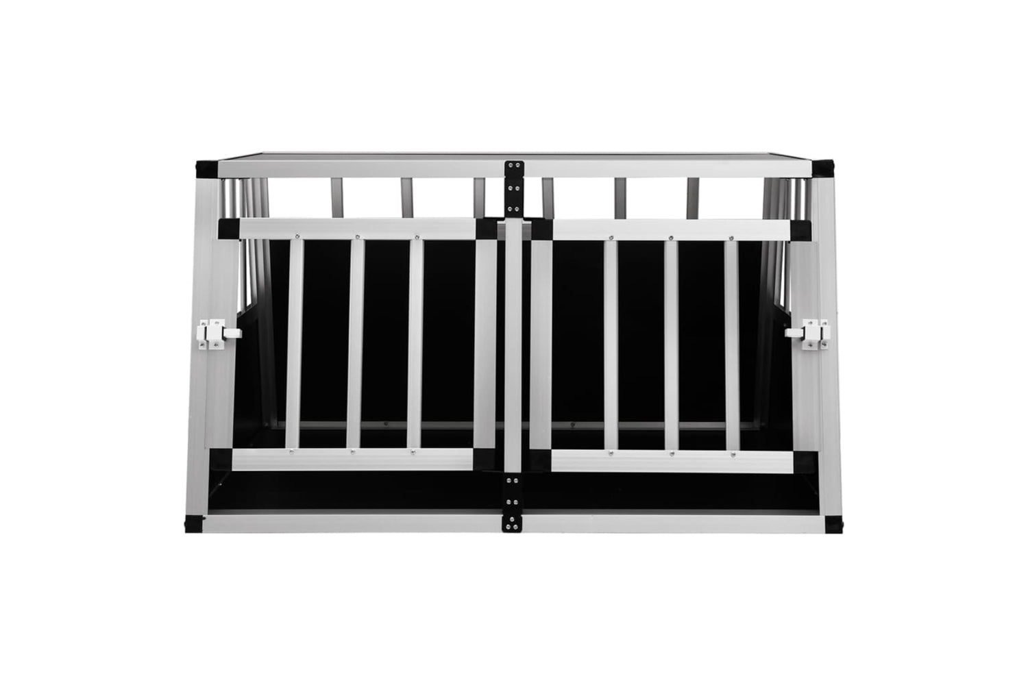 vidaXL 170667 Dog Cage With Double Door 89x69x50cm-3