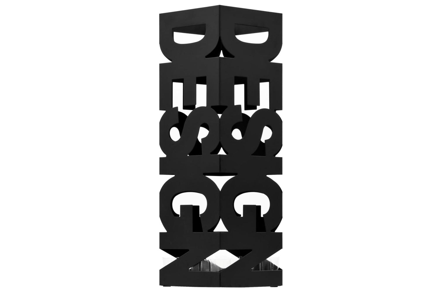Vidaxl 246793 Umbrella Stand Design Steel Black-2