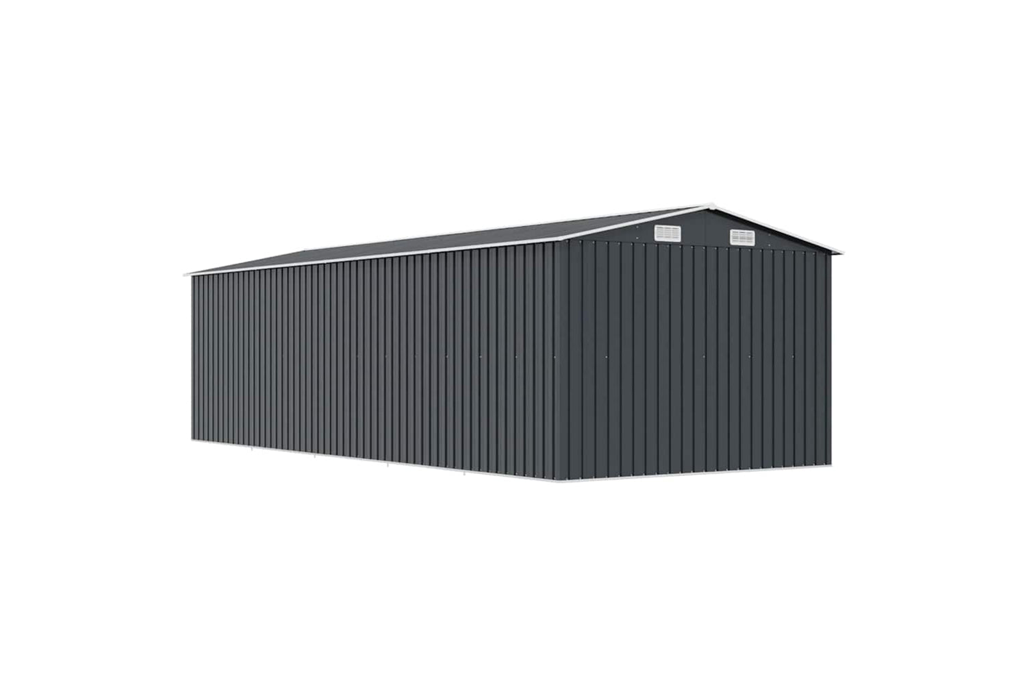 vidaXL 143354 Garden Shed 257x580x181cm Metal Anthracite-7