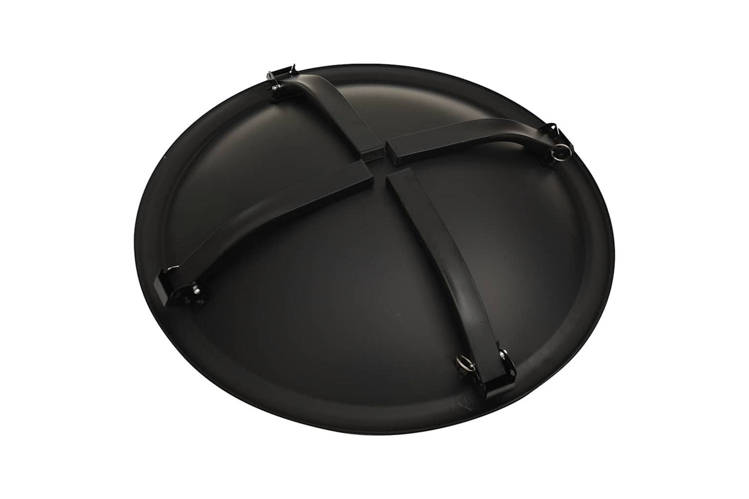 Vidaxl 2-in-1 Fire Pit And Bbq With Poker 56x56x49 Cm Steel-7