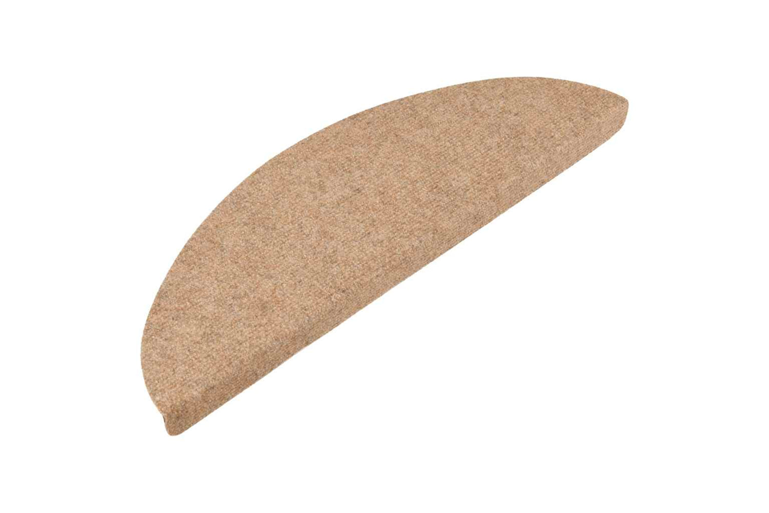 vidaXL 136388 Stair Mats Self-adhesive 15 Pcs 56x17x3cm Beige-2