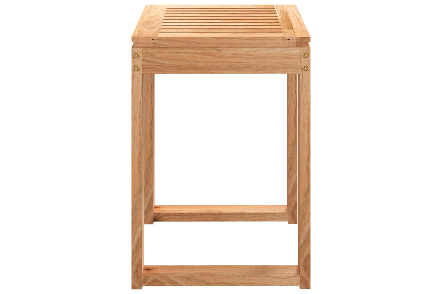 vidaXL 350344 Bathroom Stool 40x30x46cm Solid Wood Walnut-3