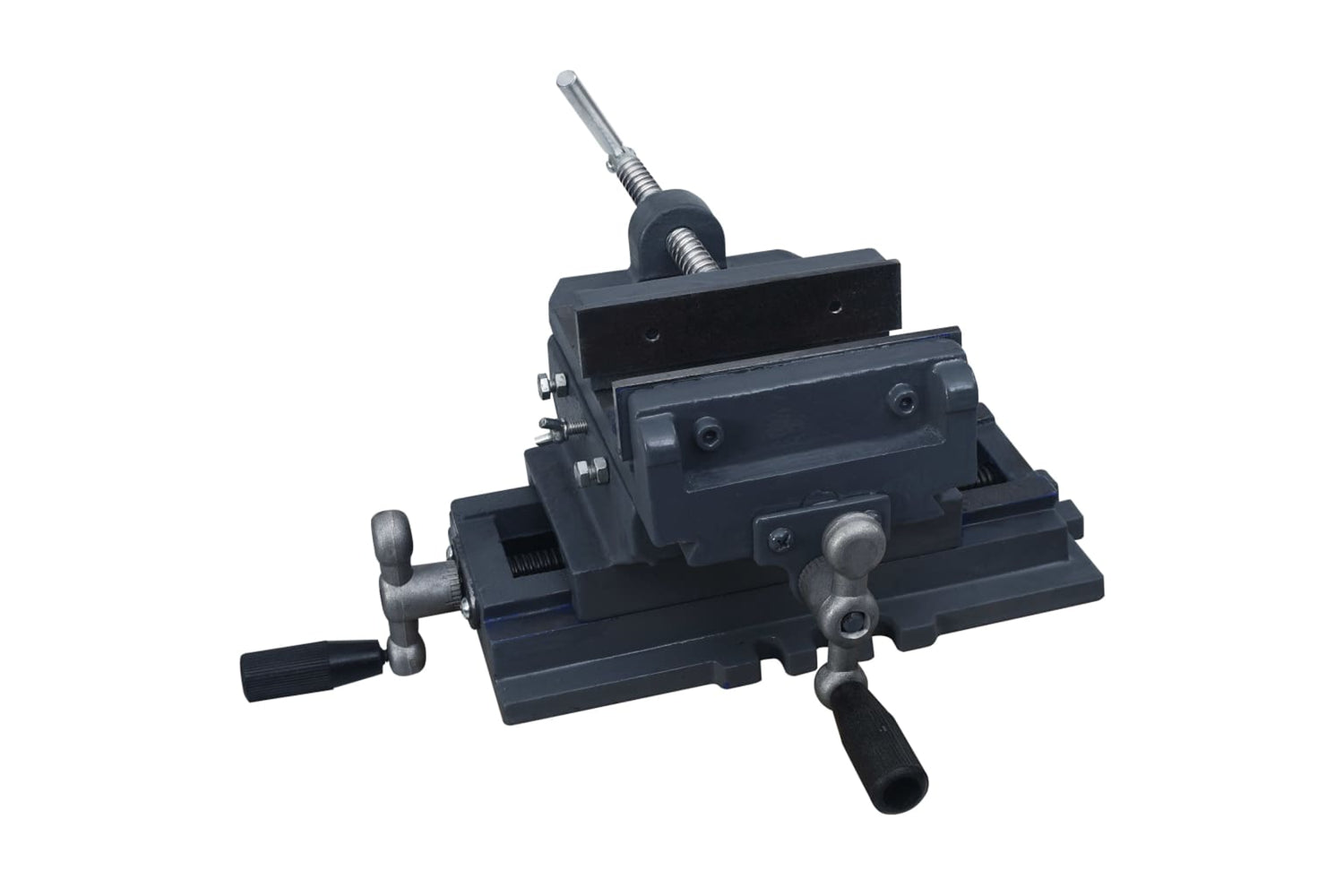 vidaXL 145384 Manually Operated Cross Slide Drill Press Vice 127mm-6