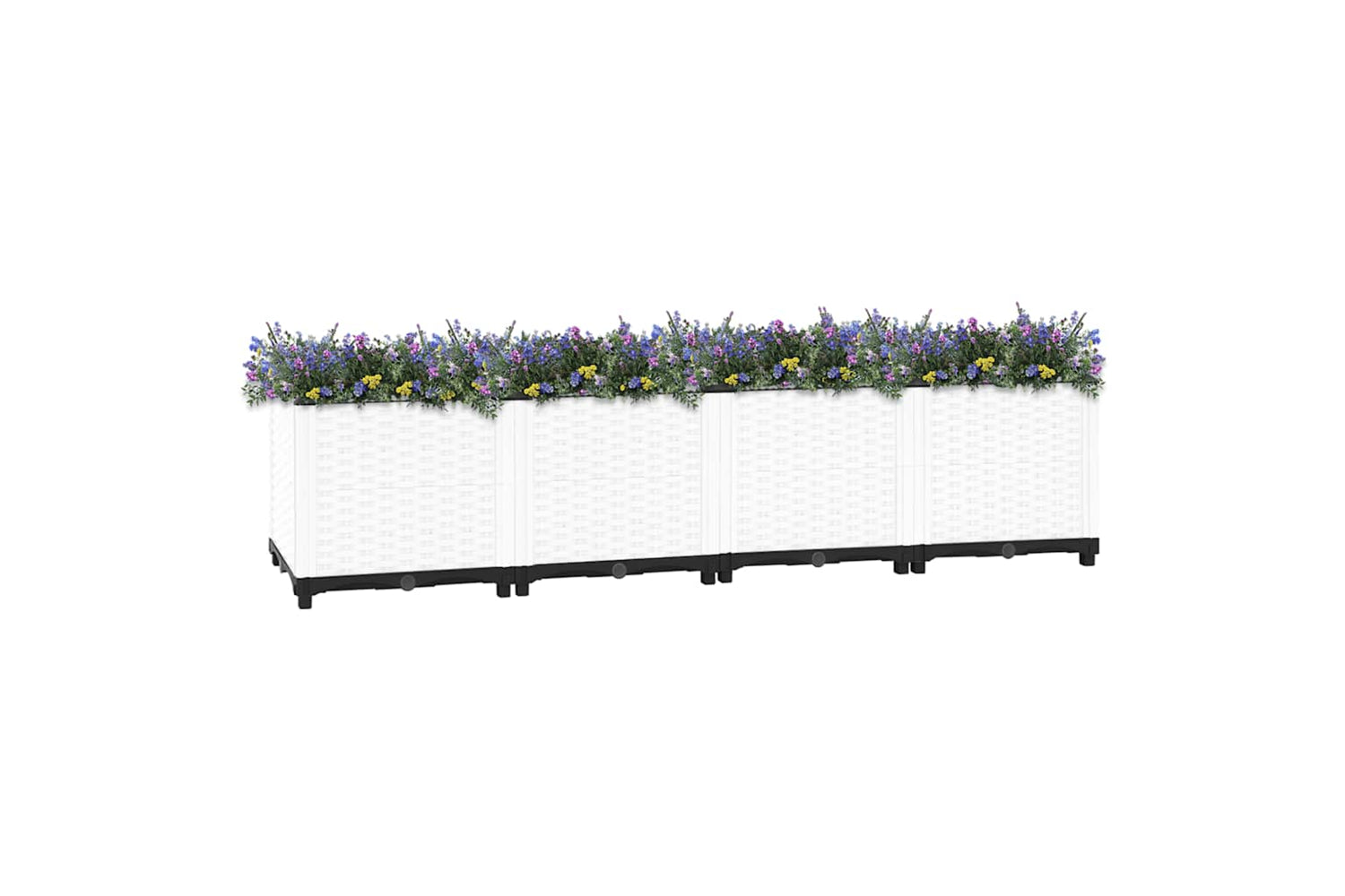 vidaXL Raised Bed 160x40x38cm Polypropylene-2