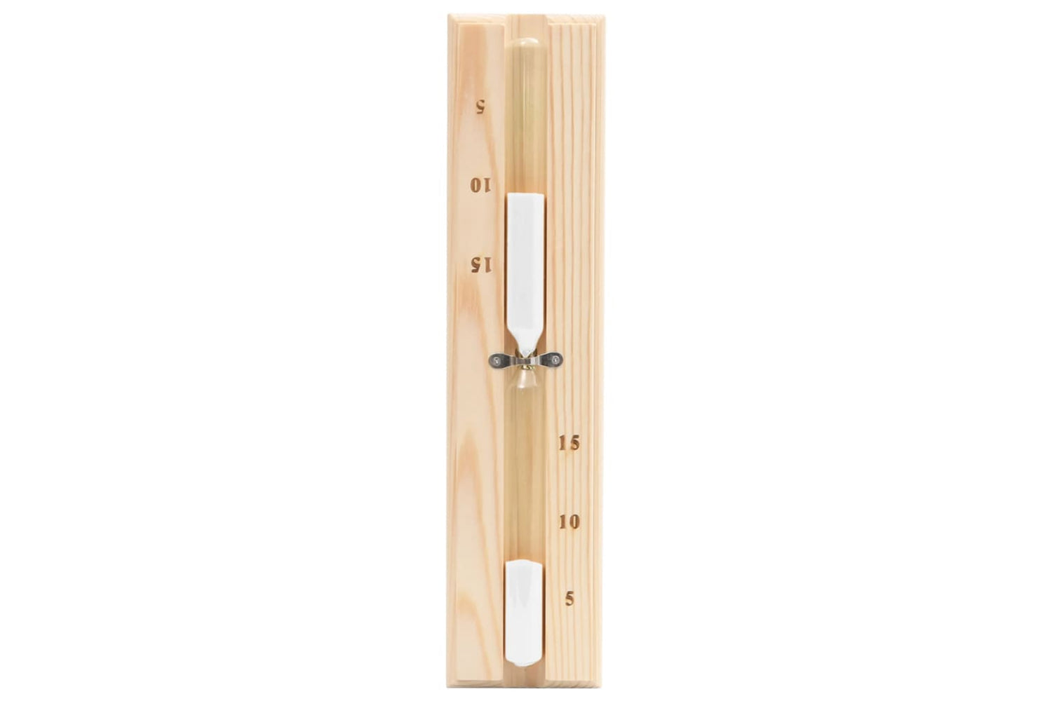 Vidaxl 51687 2 In 1 Sauna Hygrothermograph And Sand Timer Set Solid Wood Pine-7