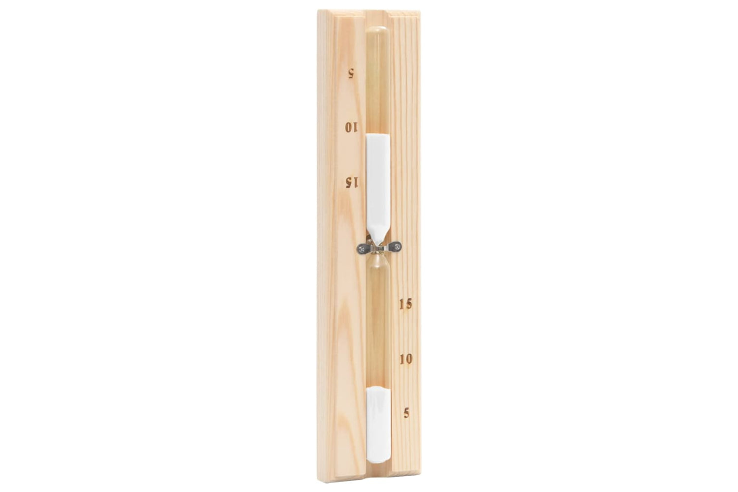Vidaxl 51687 2 In 1 Sauna Hygrothermograph And Sand Timer Set Solid Wood Pine-6