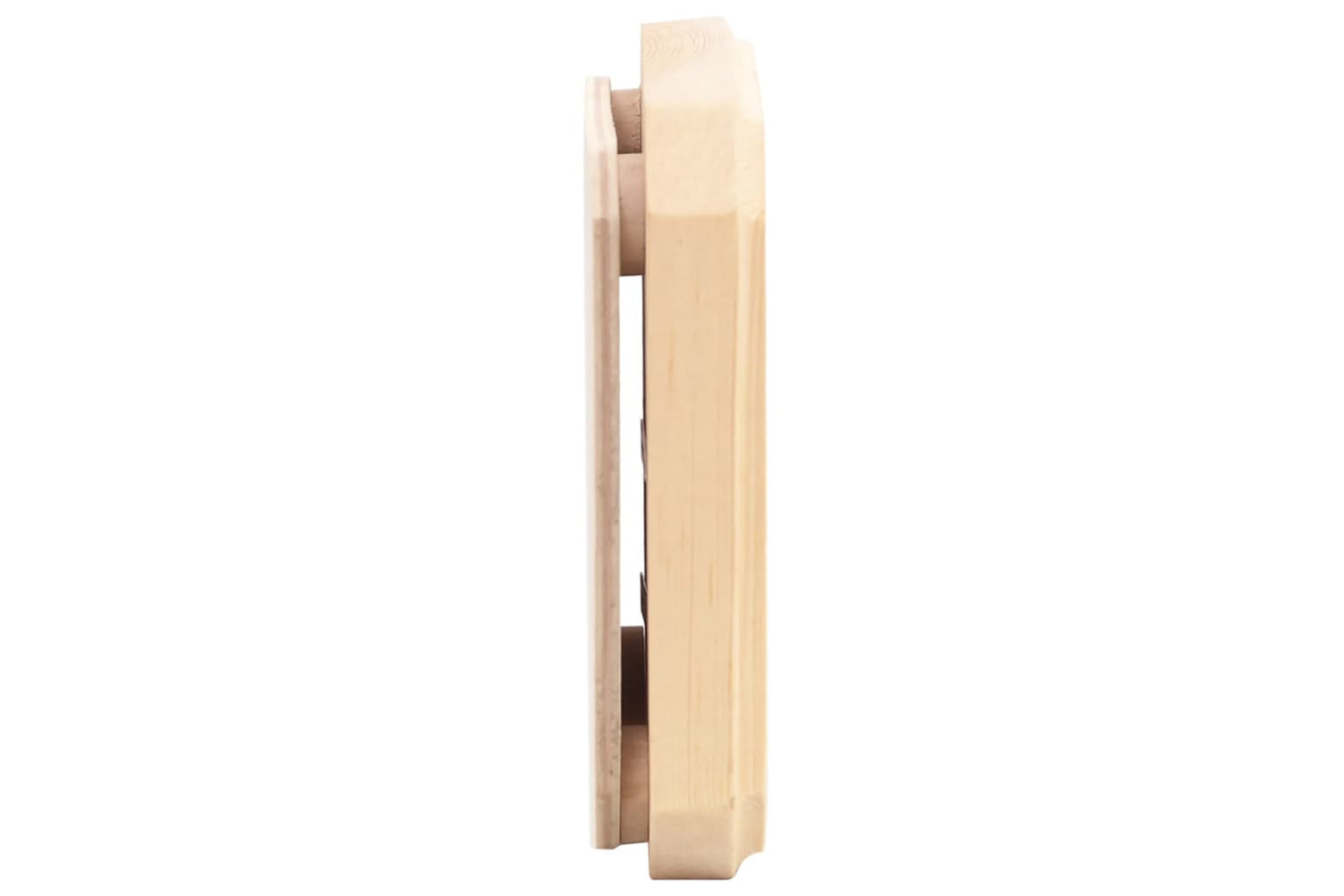 Vidaxl 51687 2 In 1 Sauna Hygrothermograph And Sand Timer Set Solid Wood Pine-4