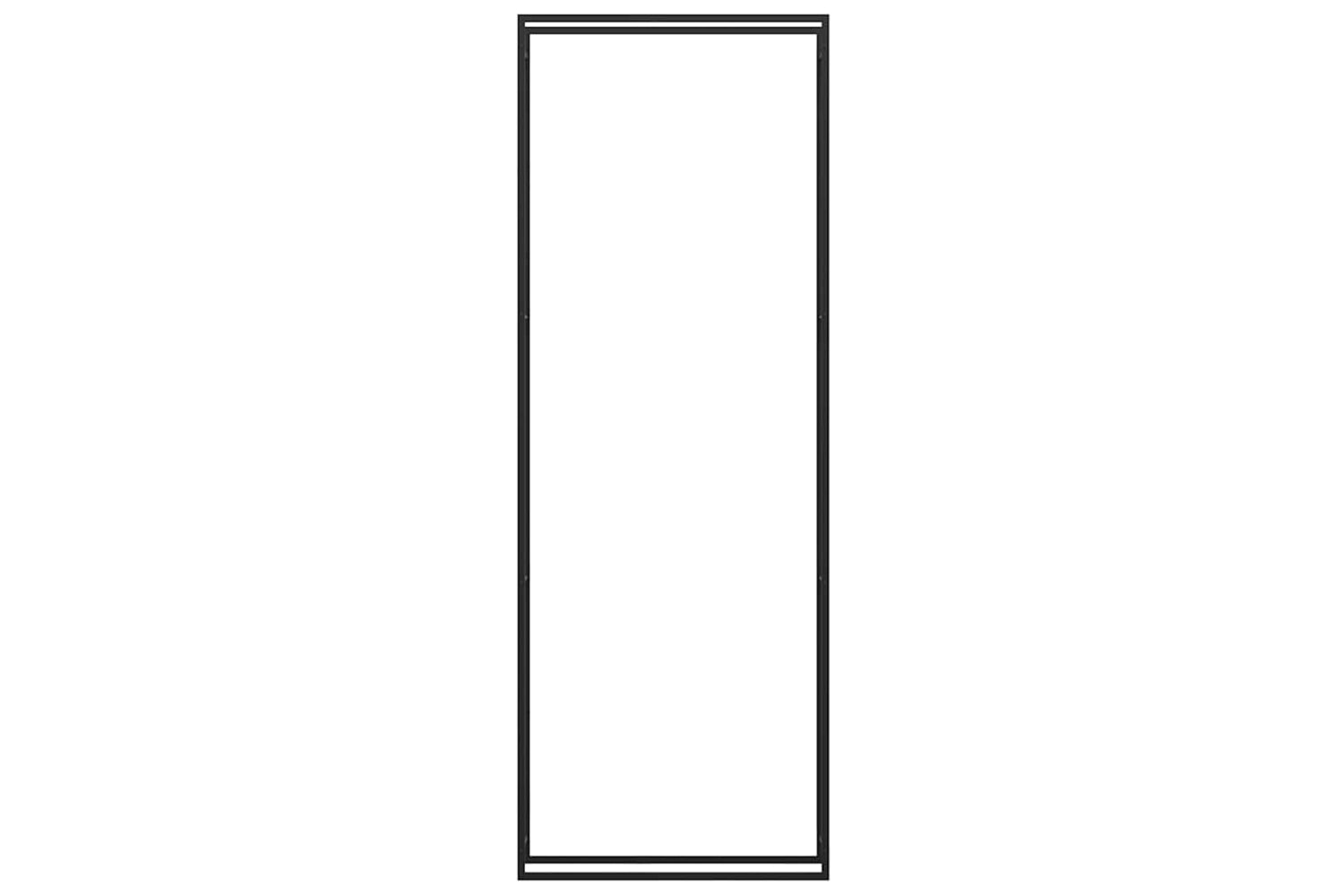 vidaXL 350312 Firewood Rack Matt Black 110x28x312cm Steel-4