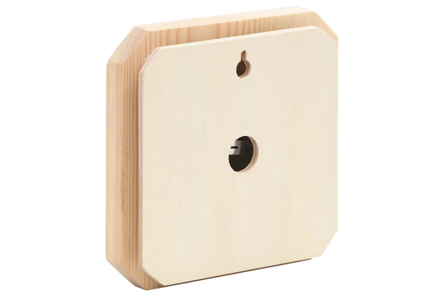 Vidaxl 51687 2 In 1 Sauna Hygrothermograph And Sand Timer Set Solid Wood Pine-5