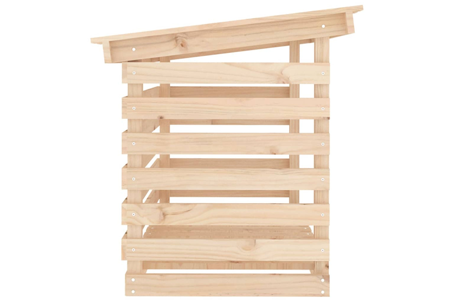 vidaXL 822227 Firewood Rack 108x73x79cm Solid Wood Pine-5
