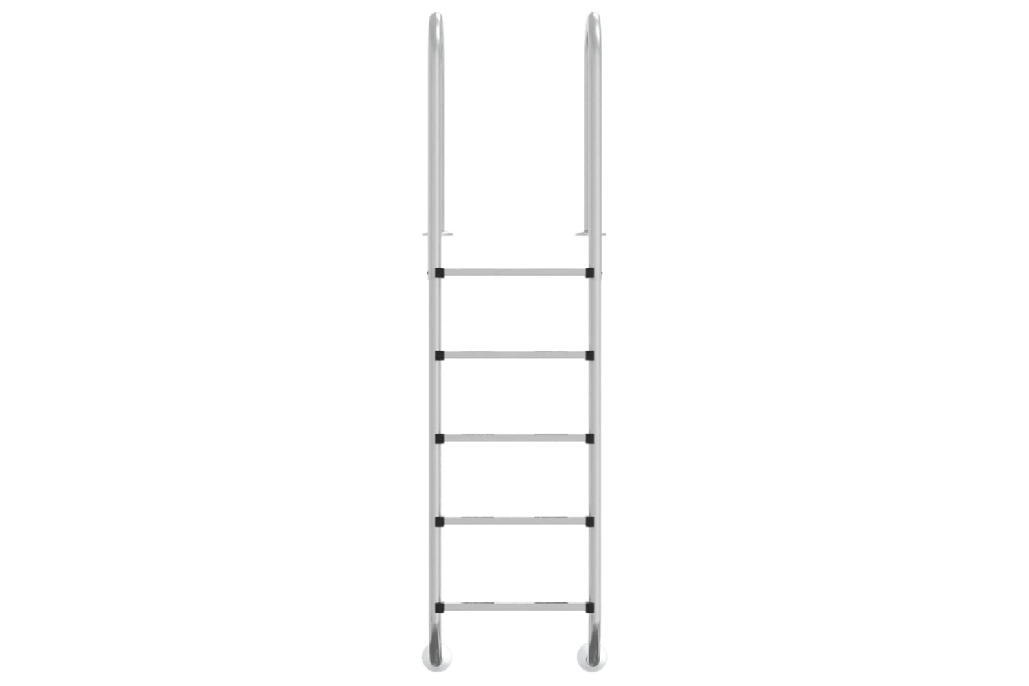 vidaXL 93460 Pool Ladder 54x38x211cm 304 Stainless Steel-2