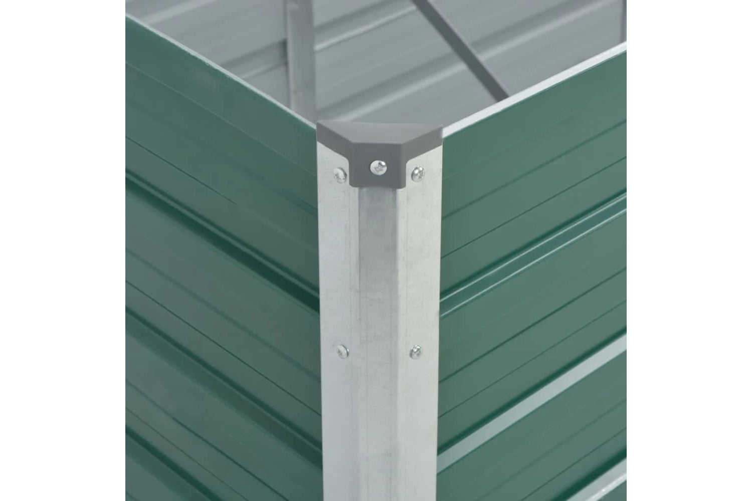 vidaXL 44843 Garden Raised Bed Galvanised Steel 240x80x45cm Green-5