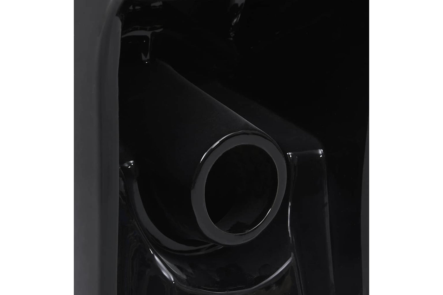 Vidaxl 140298 Ceramic Toilet Back Water Flow Black-8