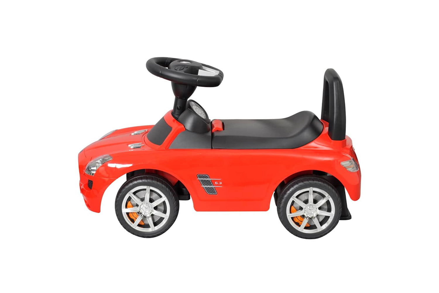 Vidaxl Foot-powered Kids Car Red-5