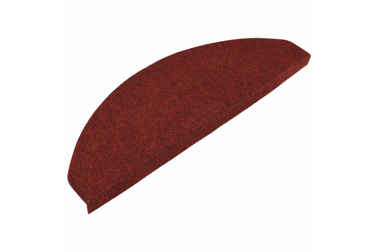 vidaXL 136398 Stair Mats Self-adhesive 15 Pcs 65x22.5x3.5cm Red-2
