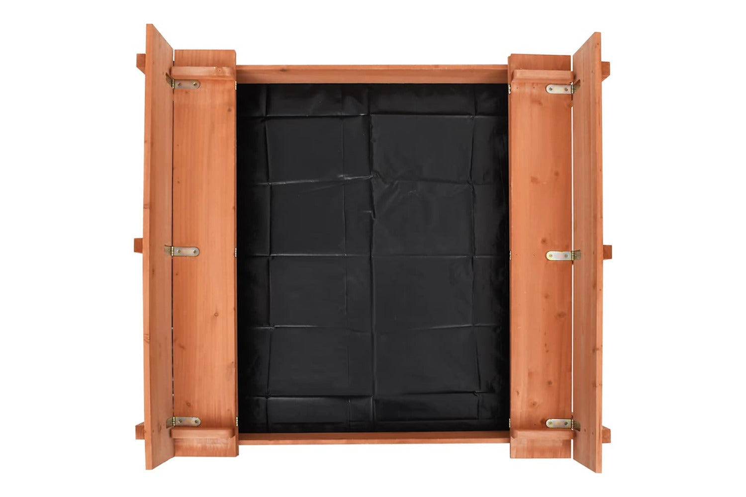 Vidaxl Sandbox Firwood 95x90x15 Cm-6