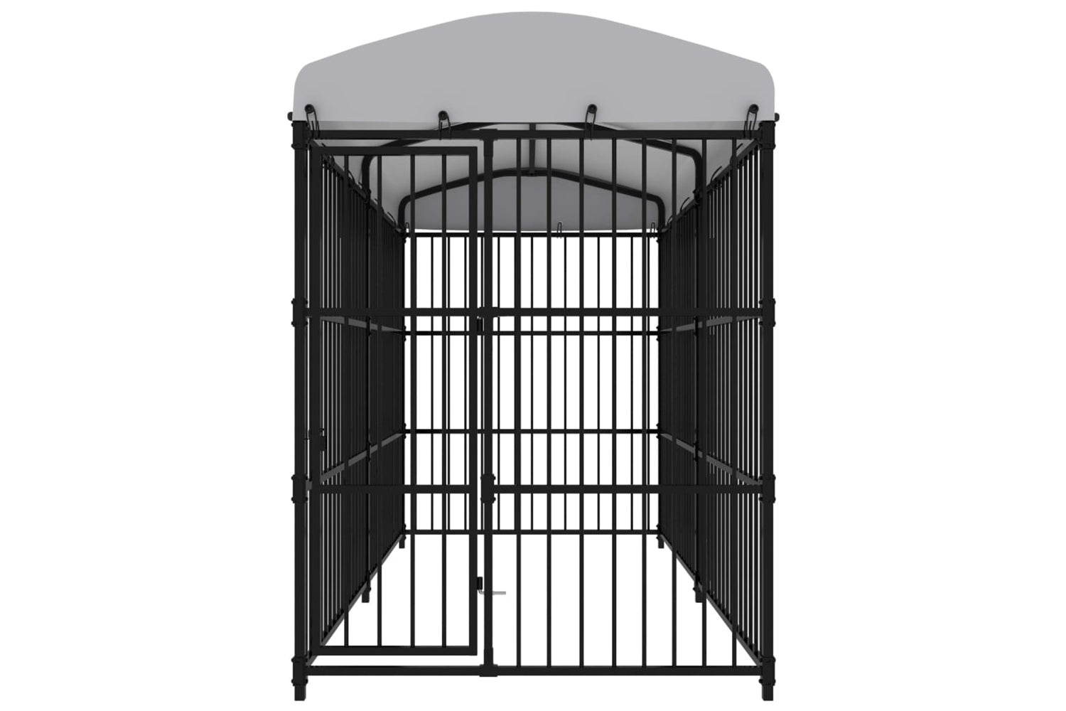 vidaXL 170891 Outdoor Dog Kennel With Roof 300x150x210cm-2