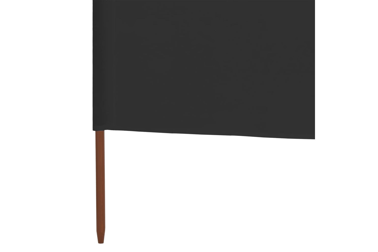 vidaXL 47150 3-panel Wind Screen Fabric 400x160cm Anthracite-5
