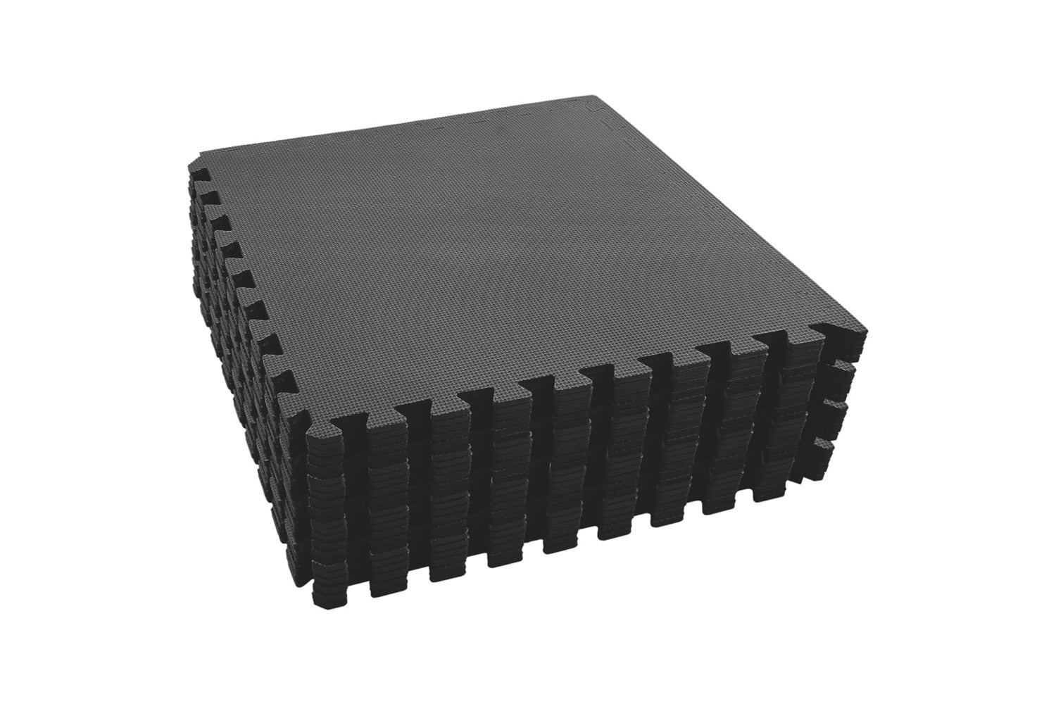 vidaXL 92463 Floor Mats 24 Pcs 8.64 ÃƒÂƒÃ‚ÂžÃ‚Â¡ Eva Foam Black-4