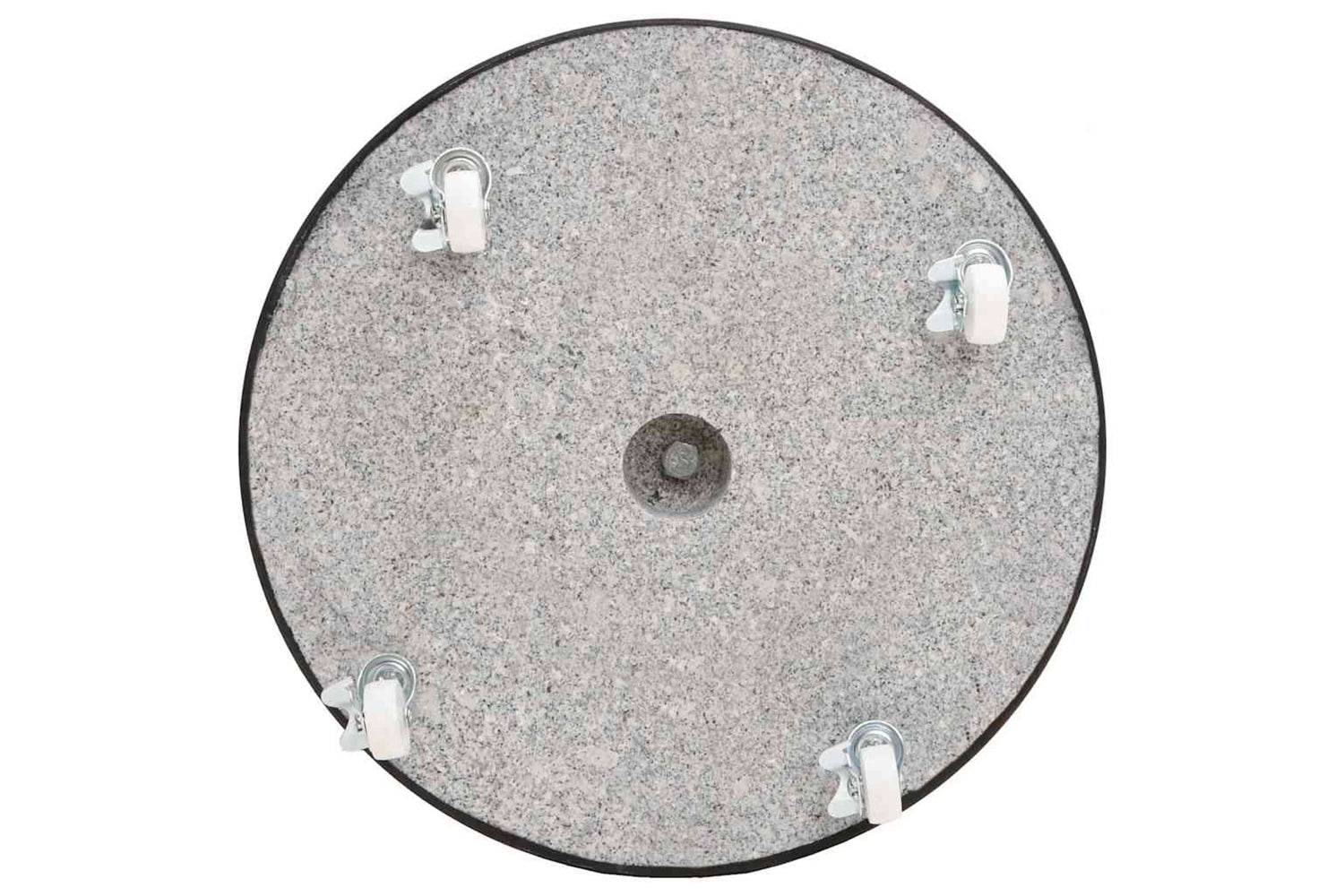 Vidaxl 48564 Parasol Base Granite 30 Kg Round Black-7