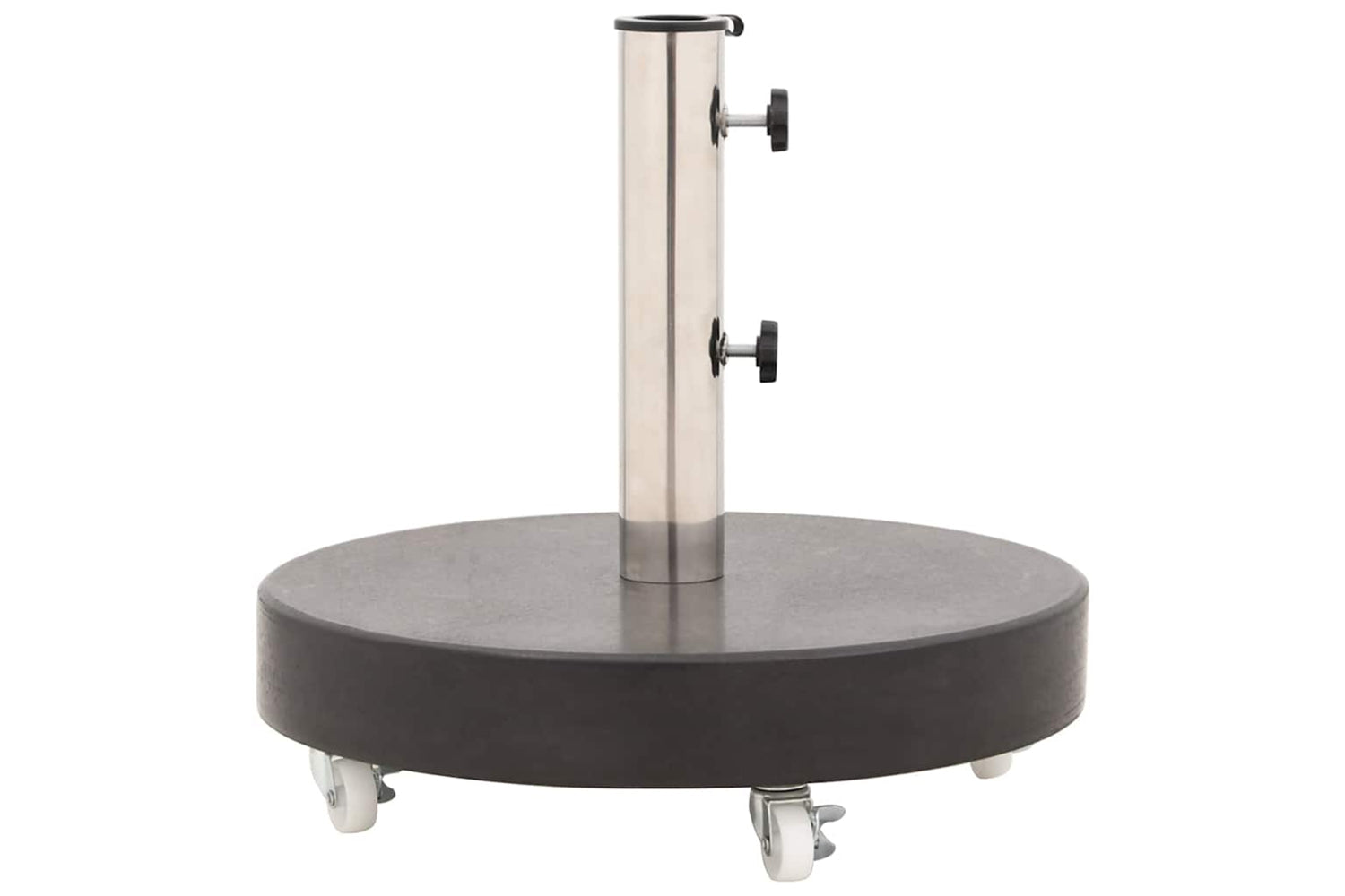 Vidaxl 48564 Parasol Base Granite 30 Kg Round Black-4