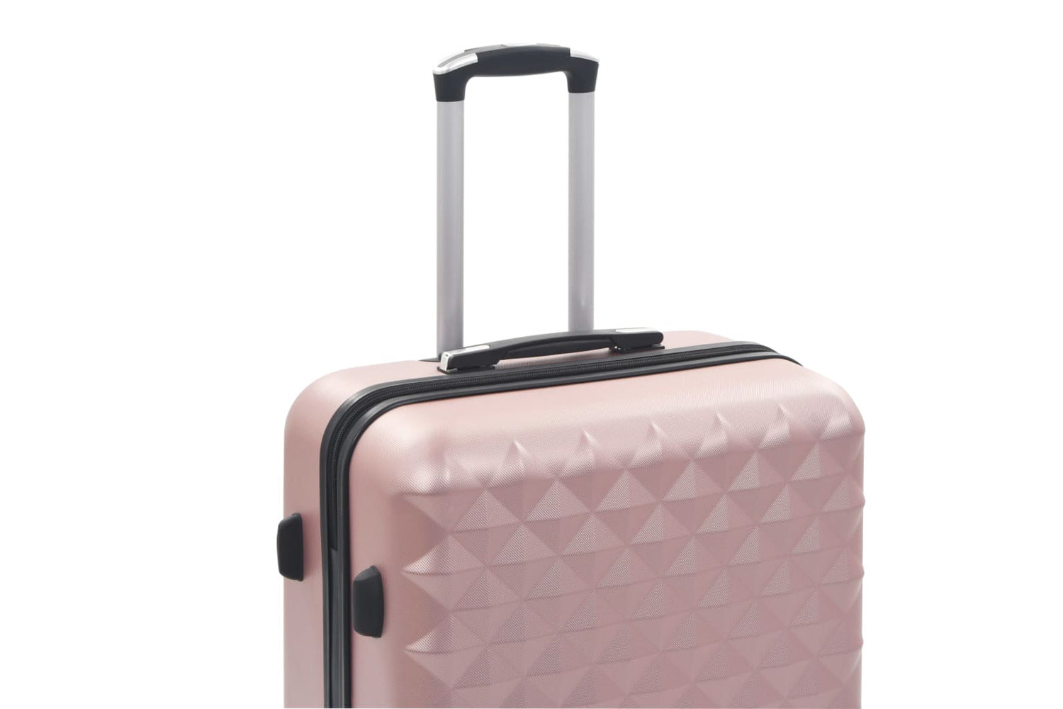Vidaxl 91888 Hardcase Trolley Set 3 Pcs Rose Gold Abs-7