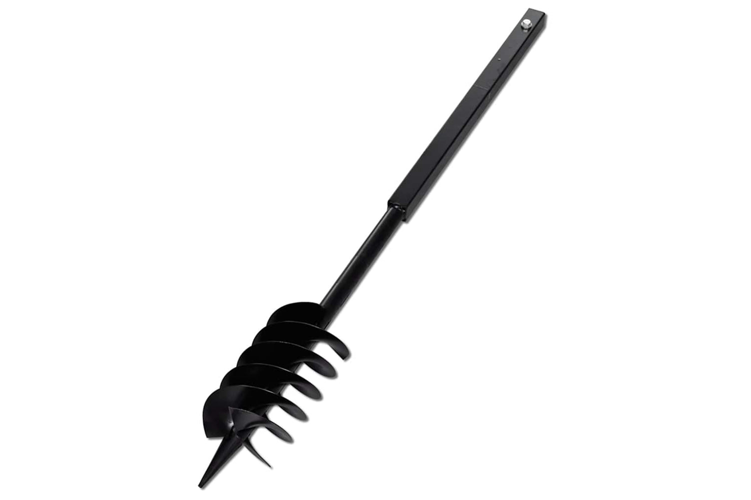 vidaXL 270527 Ground Drill With Handle 150mm With Extension Tube 5 M Steel-5