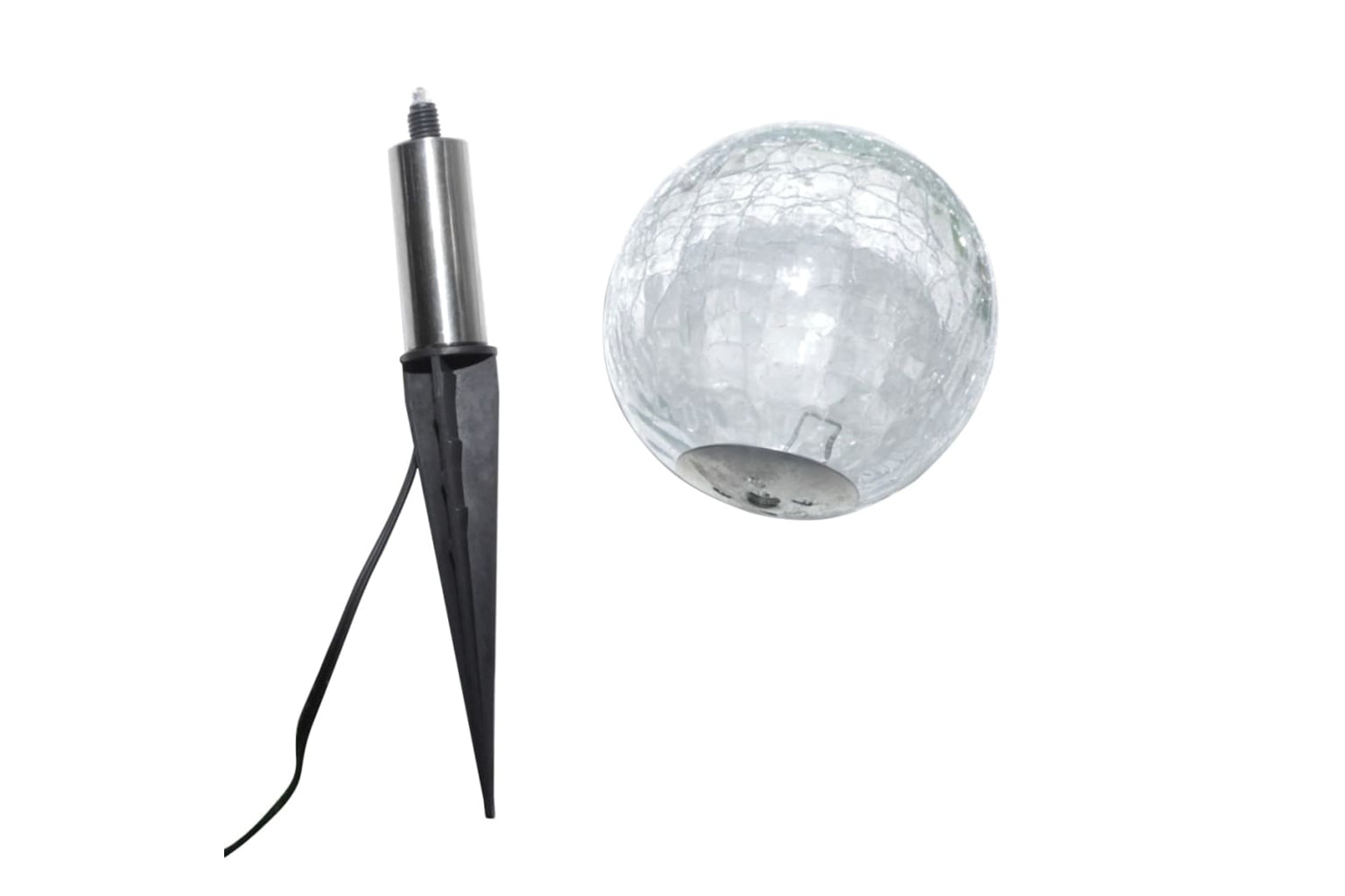 Vidaxl 277121 Garden Lights 6 Pcs Led With Spike Anchors & Solar Panels-7