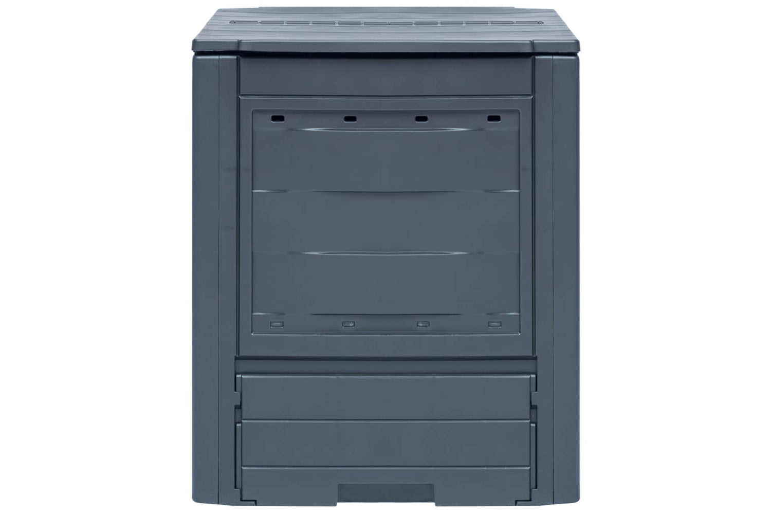 Vidaxl 278919 Garden Composters 2 Pcs Grey 60x60x73cm 520 L-2