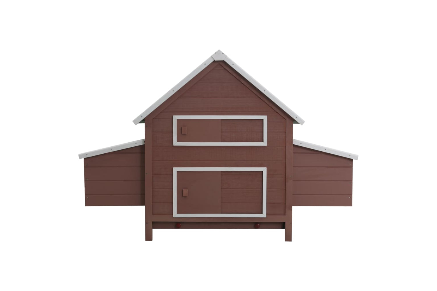 vidaXL 170856 Chicken Coop Brown 157x97x110cm Wood-3