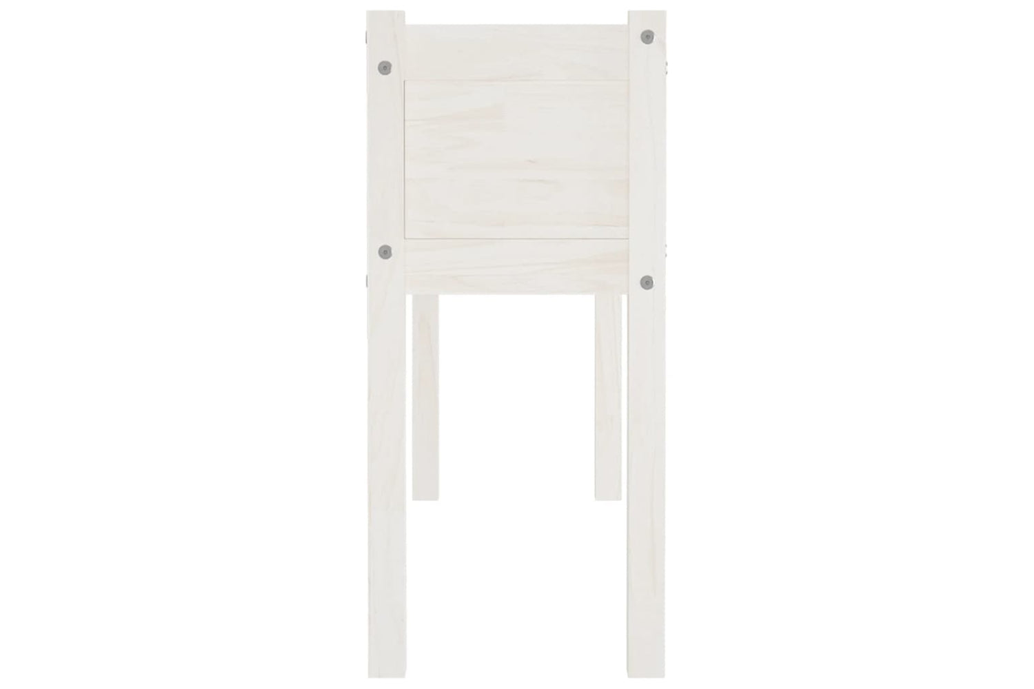 vidaXL 810831 Garden Planter White 110x31x70cm Solid Pinewood-4