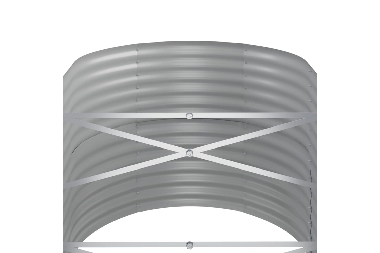 vidaXL 318948 Garden Raised Bed Powder-coated Steel 152x80x68cm Green-4